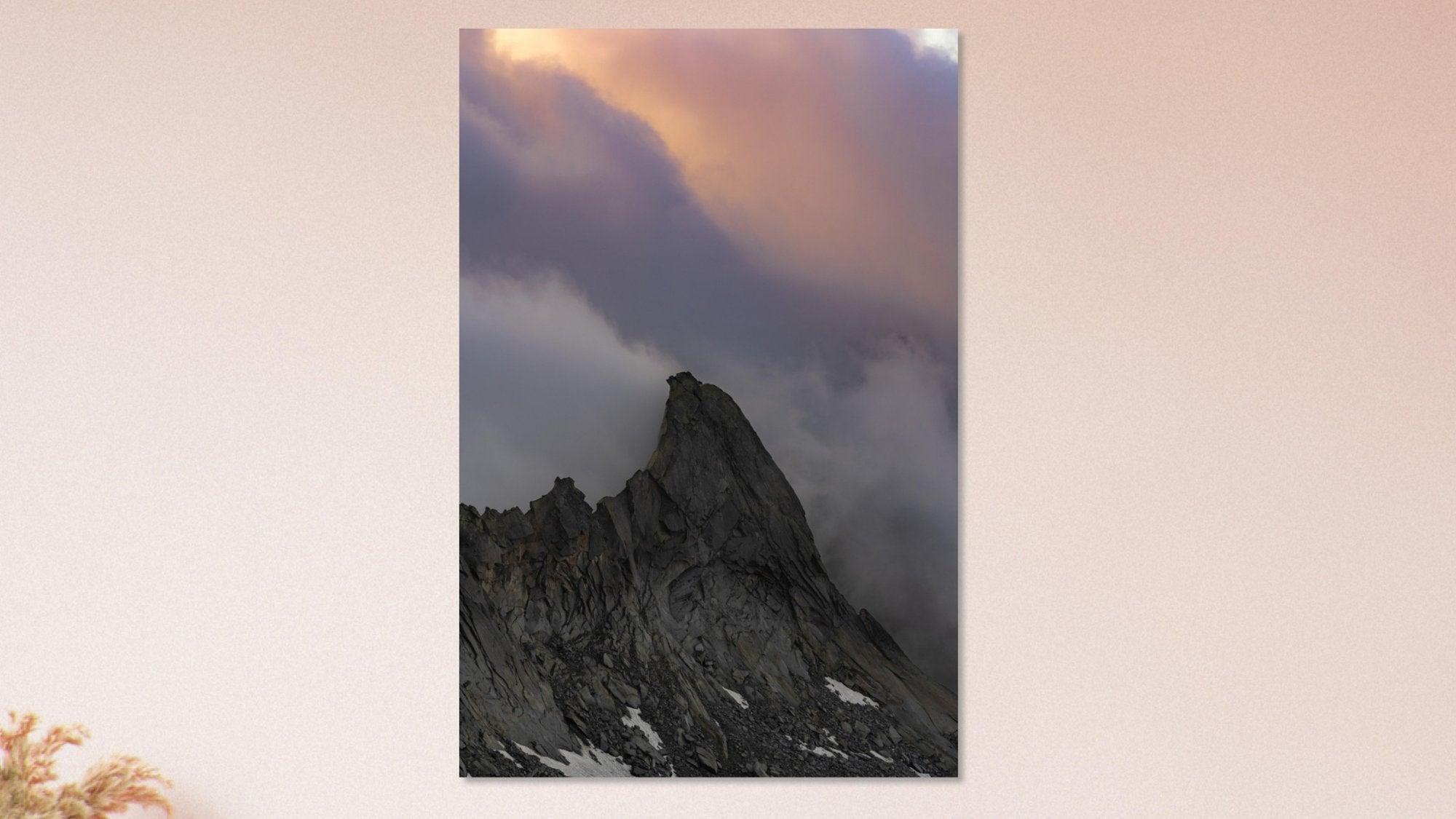 Mountain Wall Art - Linked Frame