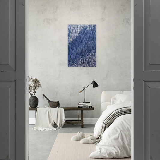 Frozen Sight | metal poster - Linked Frame