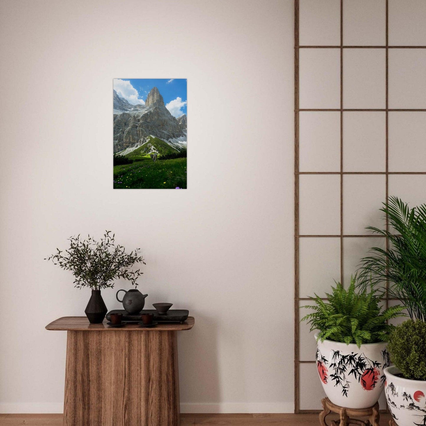 Mountain Mosaic - Linked Frame