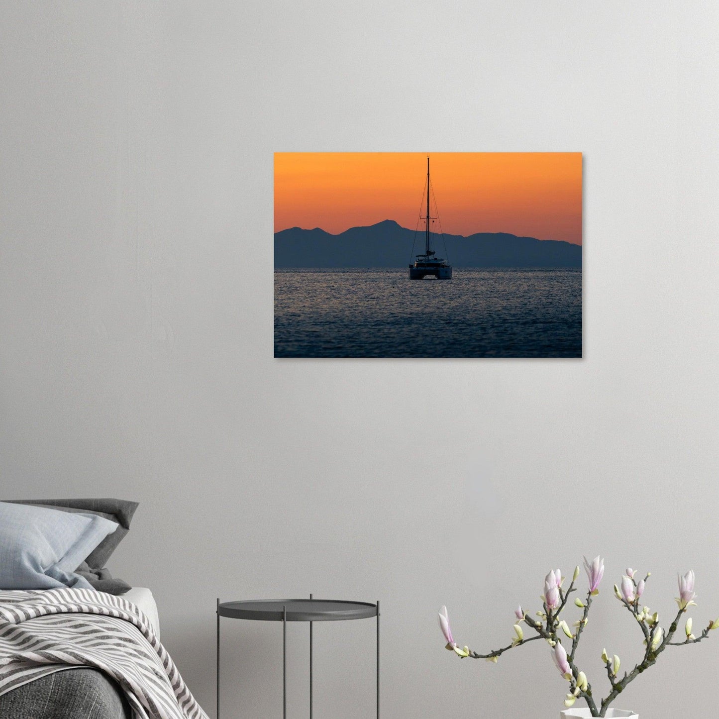 Catching A Sunset | metal poster - Linked Frame