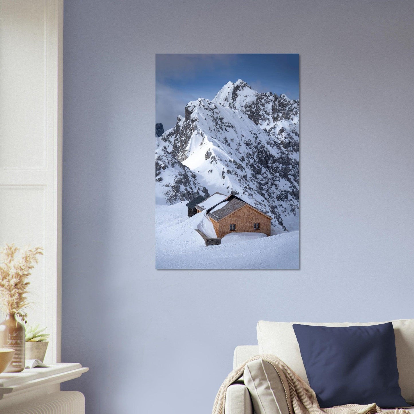 Crisp Air | metal poster - Linked Frame