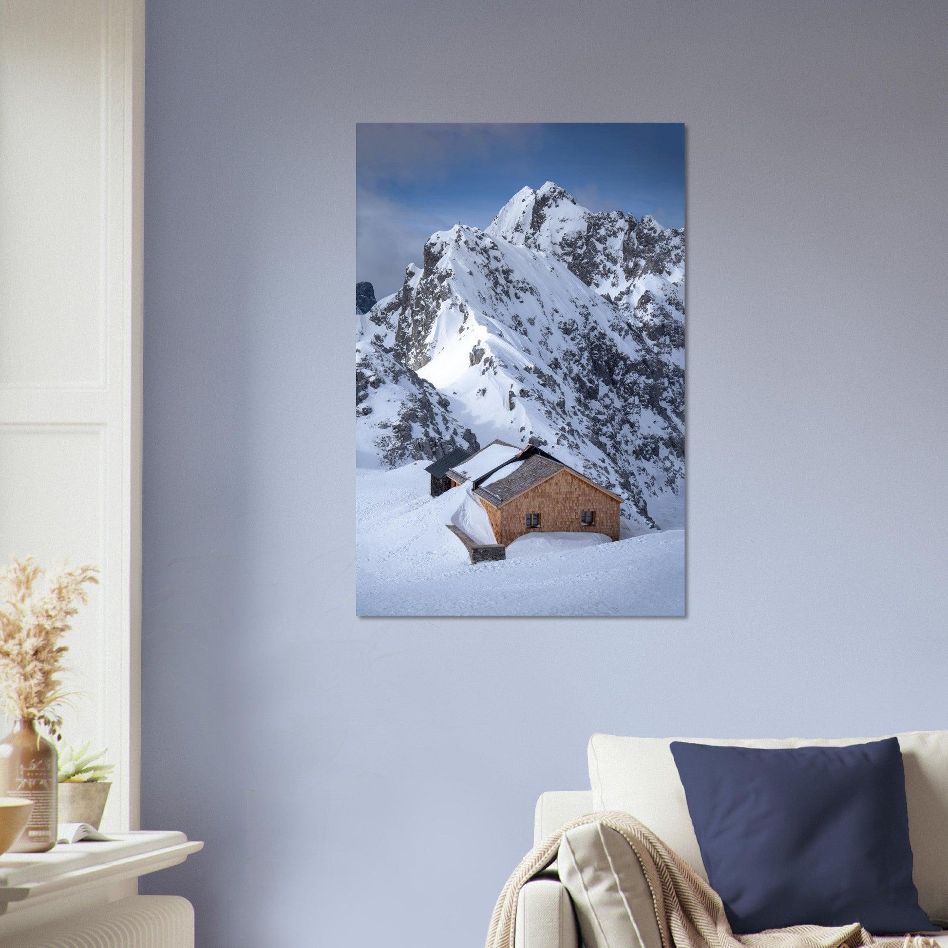 Crisp Air | metal poster - Linked Frame